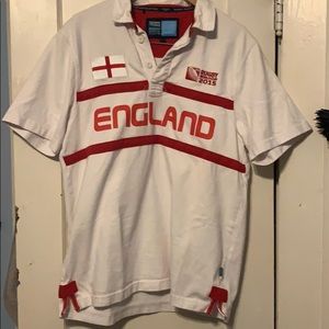 Rugby World Cup 2015 England shirt polo style Med